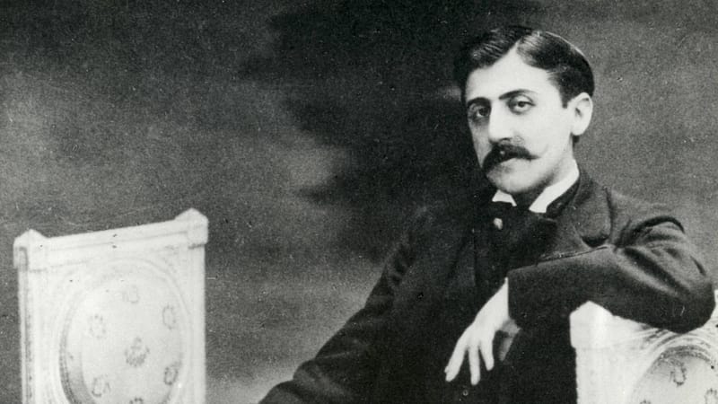Proustsalon: På sporet af den tabte tid 5 Marcel Proust sittende